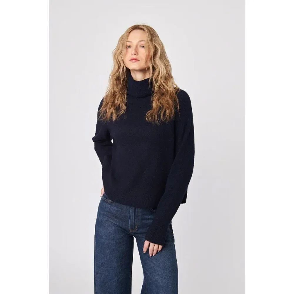 John + Jenn Black Turtleneck Sweater